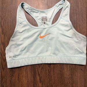Nike Dri-Fit baby blue sports bra, Large